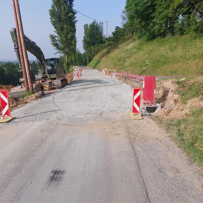 Sernauer Straße wieder geöffnet